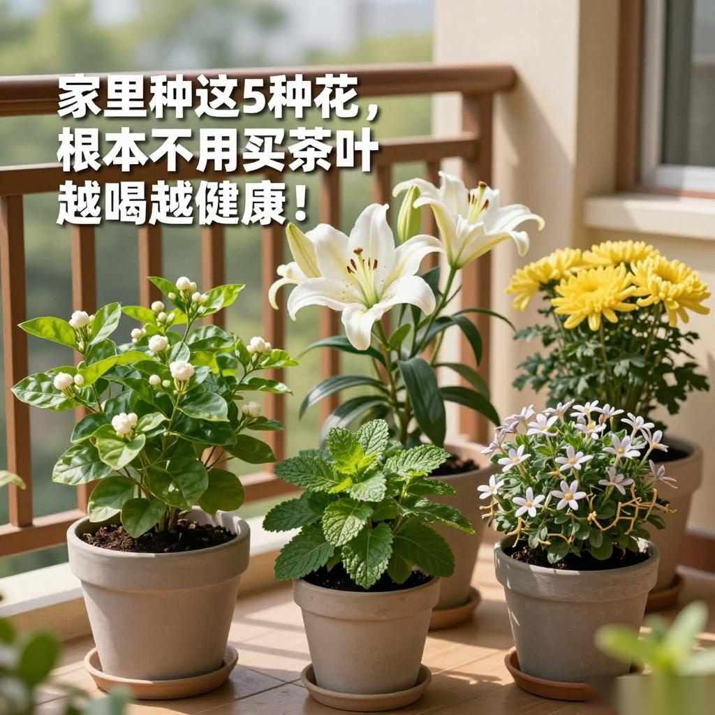 家里种这5种花，根本不用买茶叶，越喝越健康！