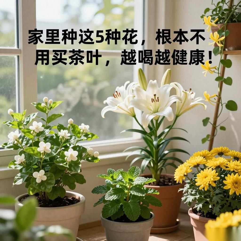 家里种这5种花，根本不用买茶叶，越喝越健康！