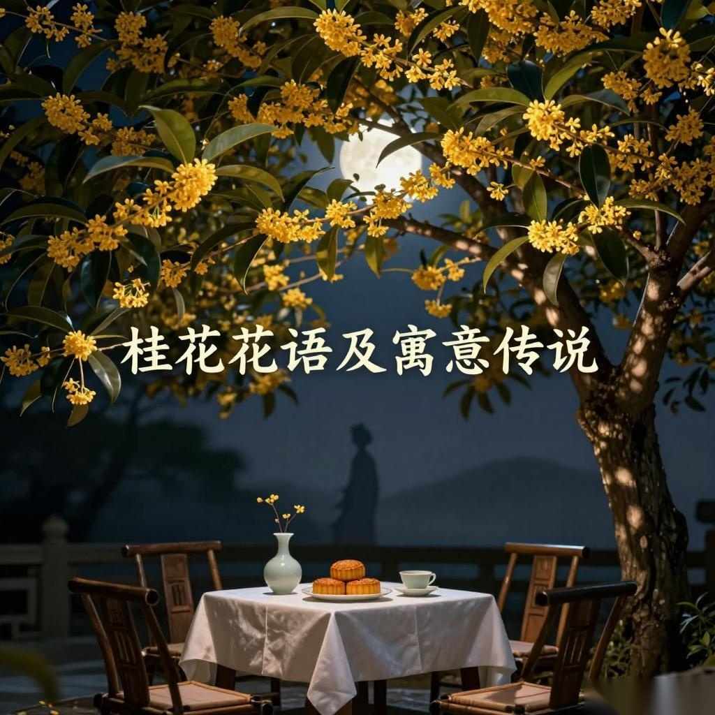 桂花花语及寓意传说(送桂花的含义和象征)