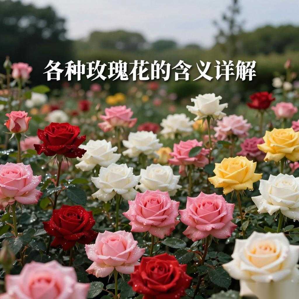 各种玫瑰花的含义是什么(详解玫瑰花的含义及象征)
