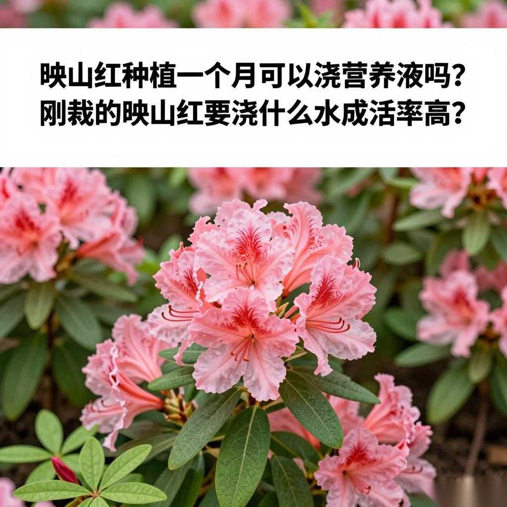 映山红种植一个月可以浇营养液吗 刚栽的映山红要浇什么水成活率高