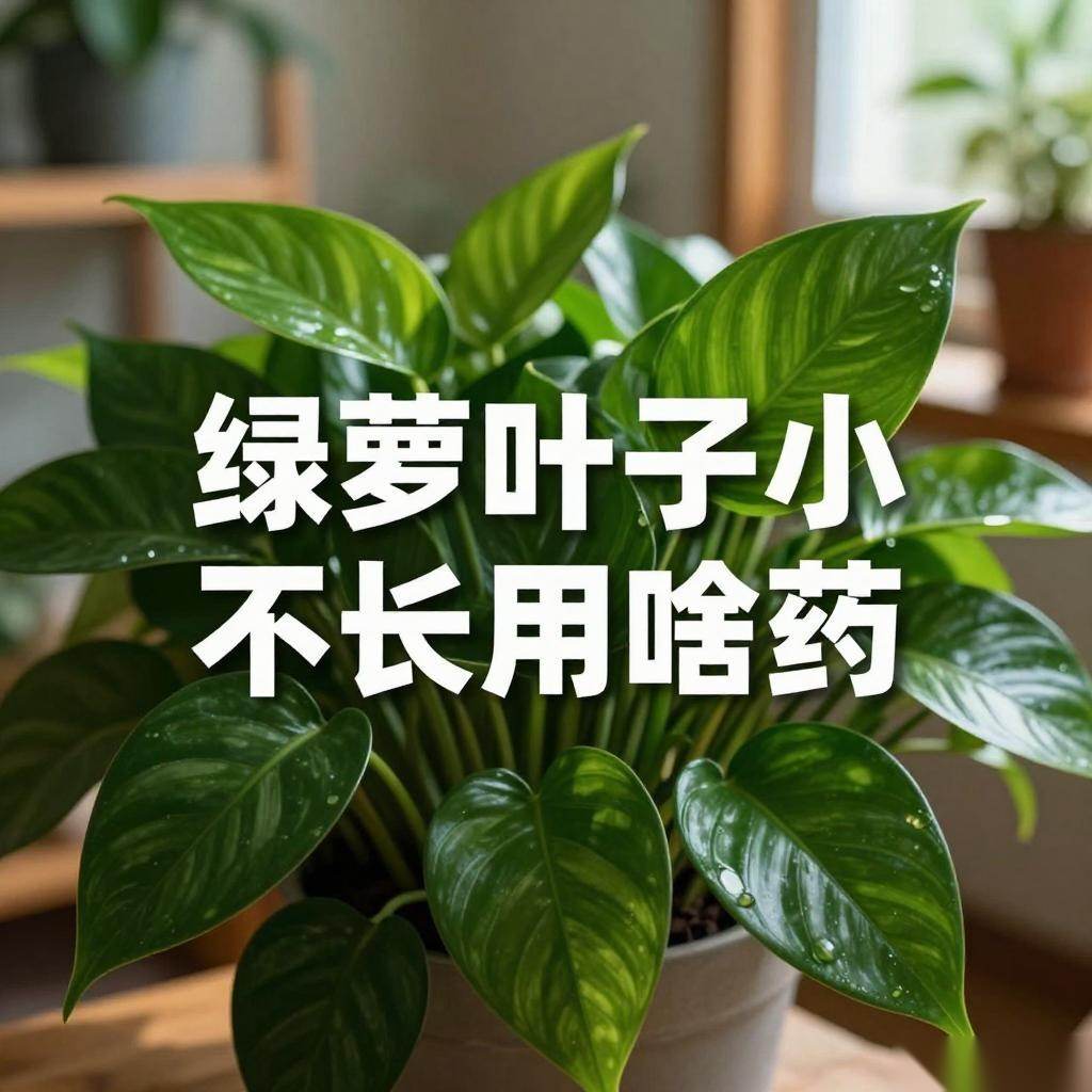 绿萝叶子小不长用啥药