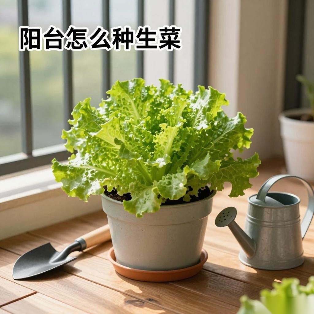 阳台怎么种生菜