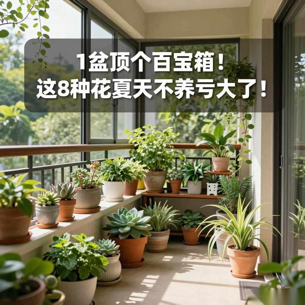 1盆顶个百宝箱！这8种花夏天不养亏大了！