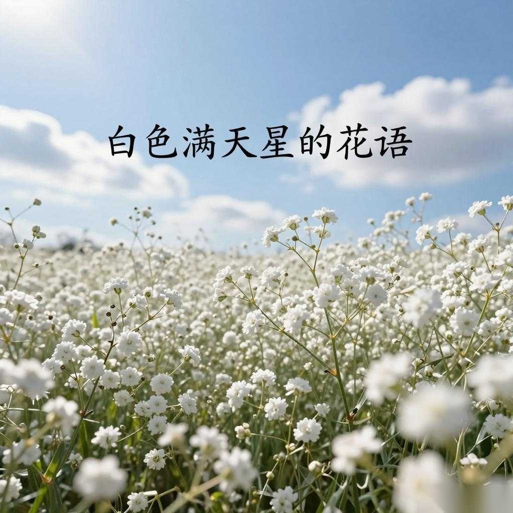 白色满天星的花语