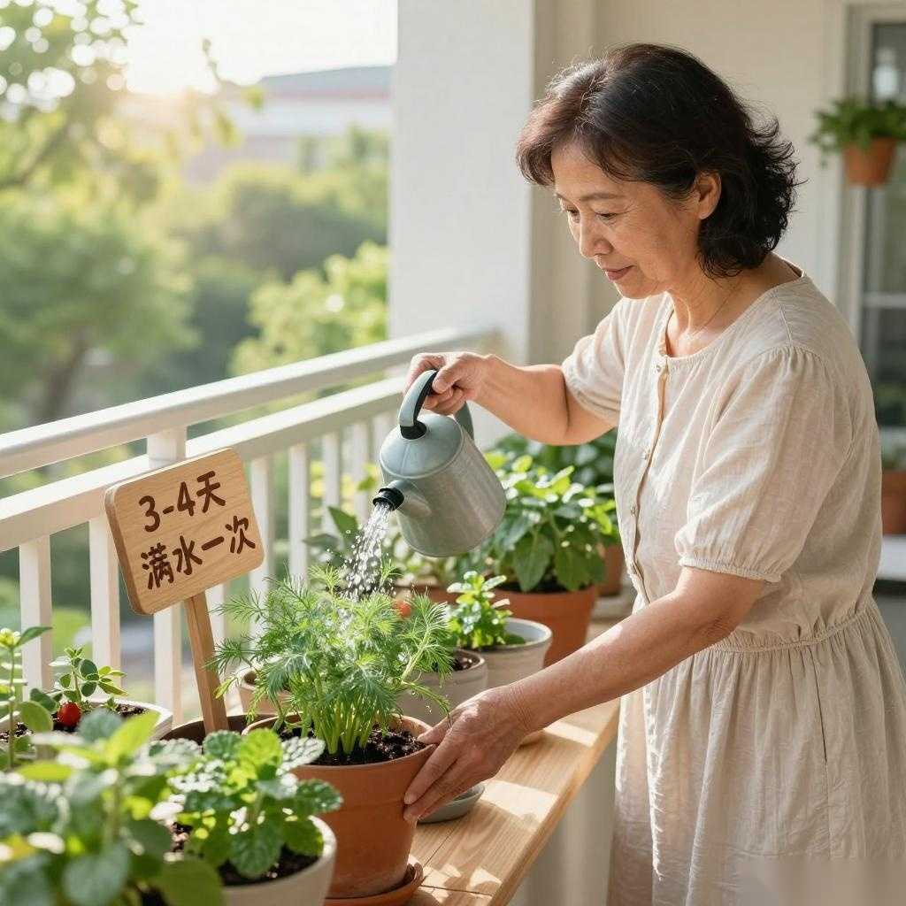 阳台茴香的种植方法