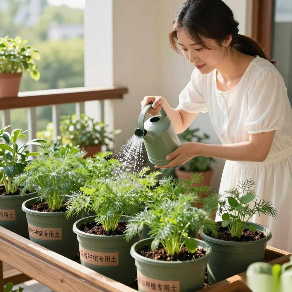 阳台茴香的种植方法