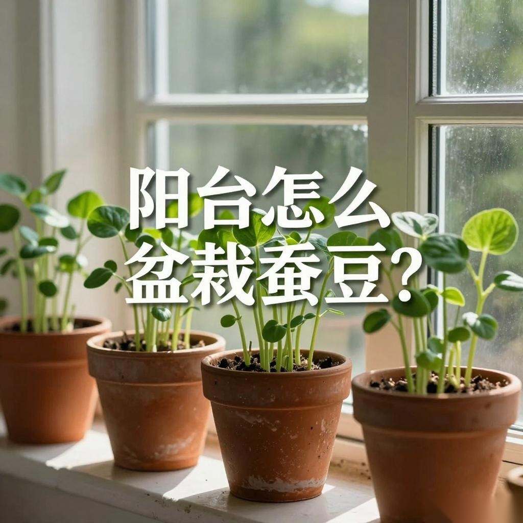阳台怎么盆栽蚕豆？