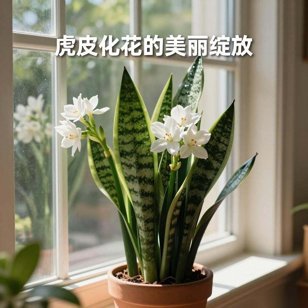 虎皮兰花的美丽绽放