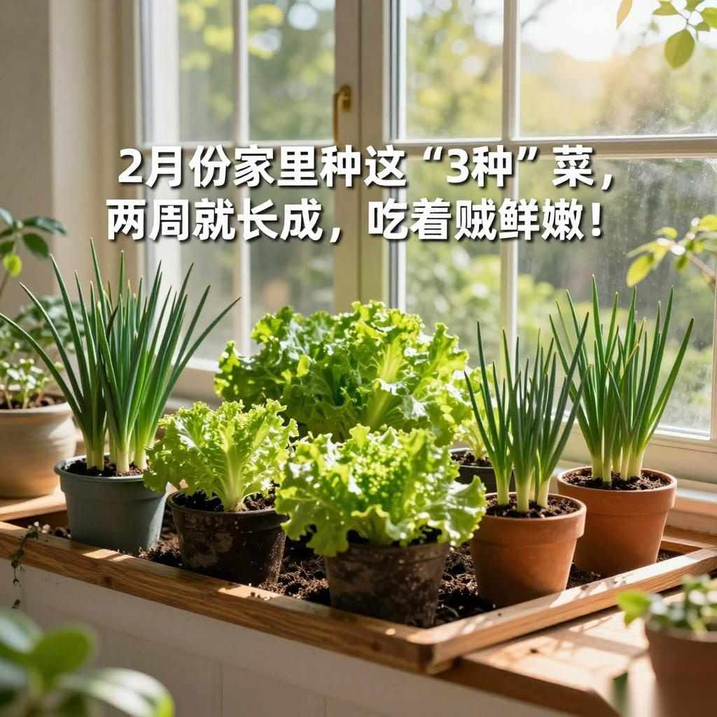 2月份家里种这“3种”菜,两周就长成,吃着贼鲜嫩!