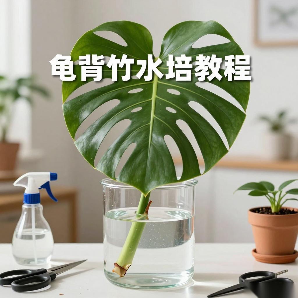 龟背竹怎么进行水培，水培能养活吗