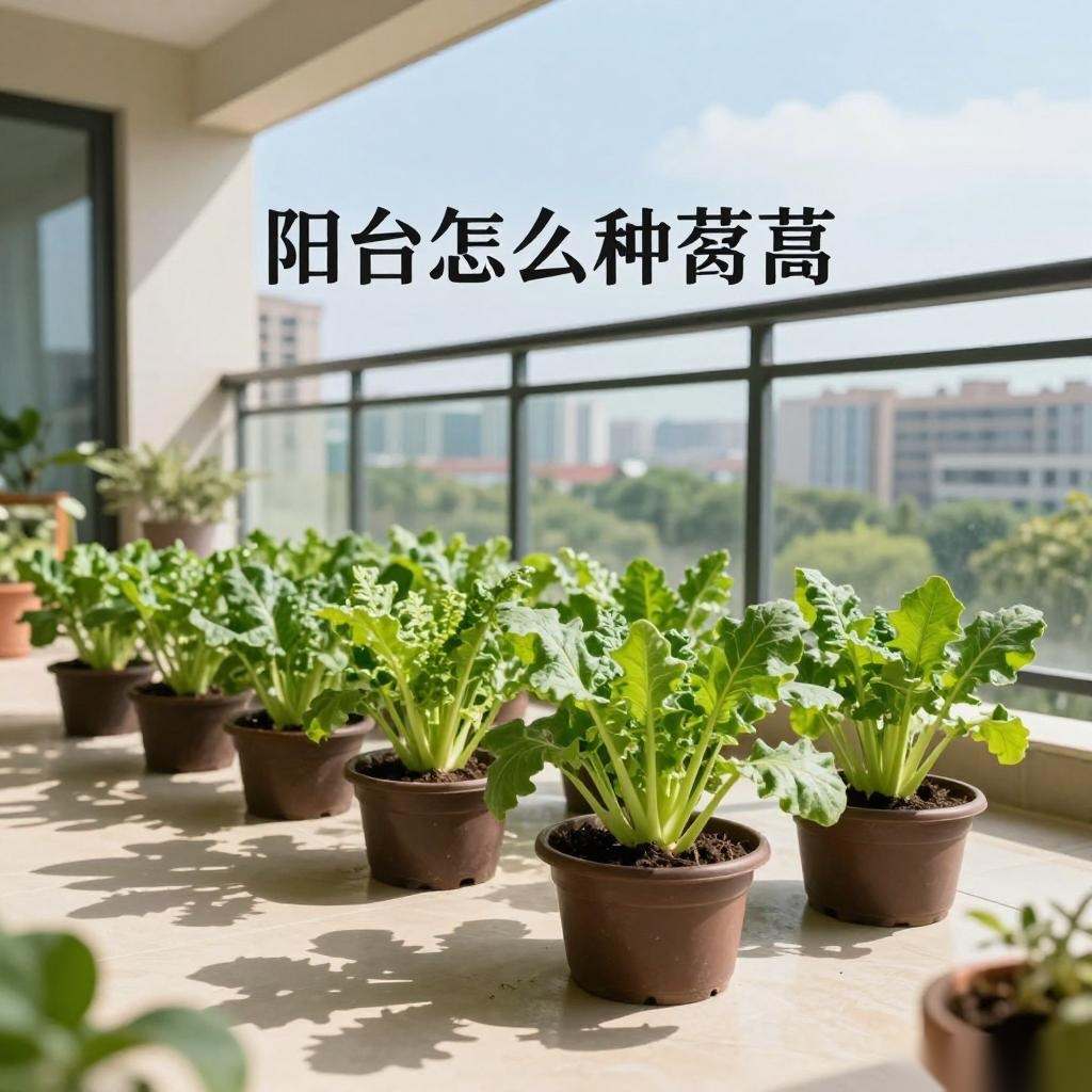 阳台怎么种茼蒿