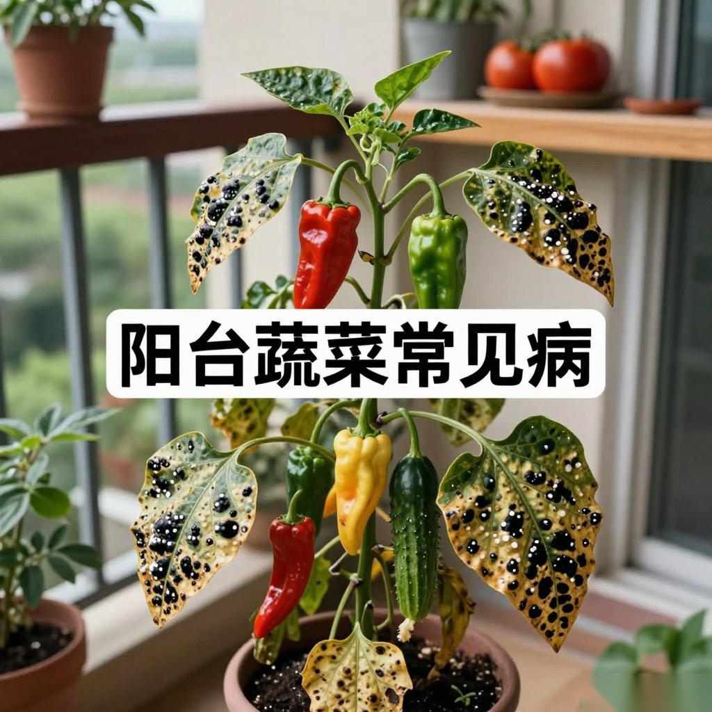 阳台蔬菜常见病
