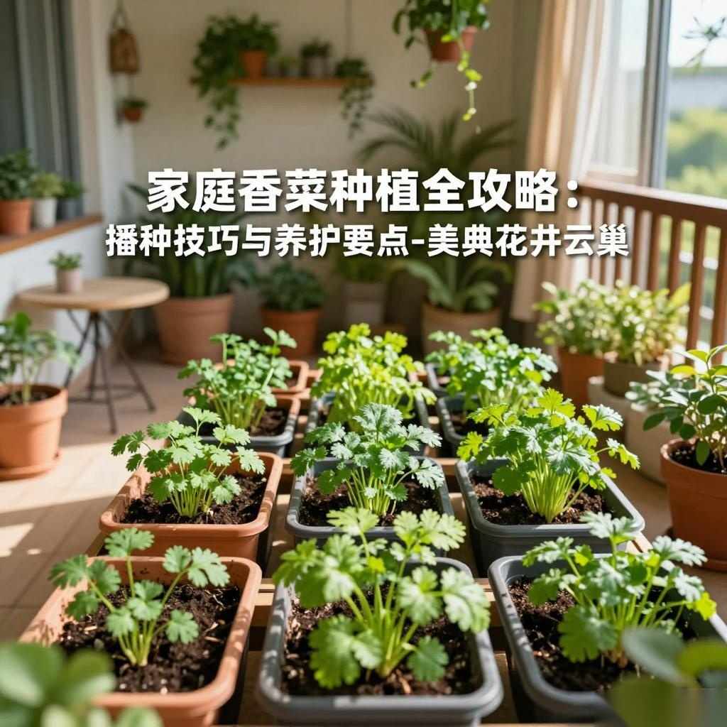 家庭香菜种植全攻略：播种技巧与养护要点-美典花卉云巢