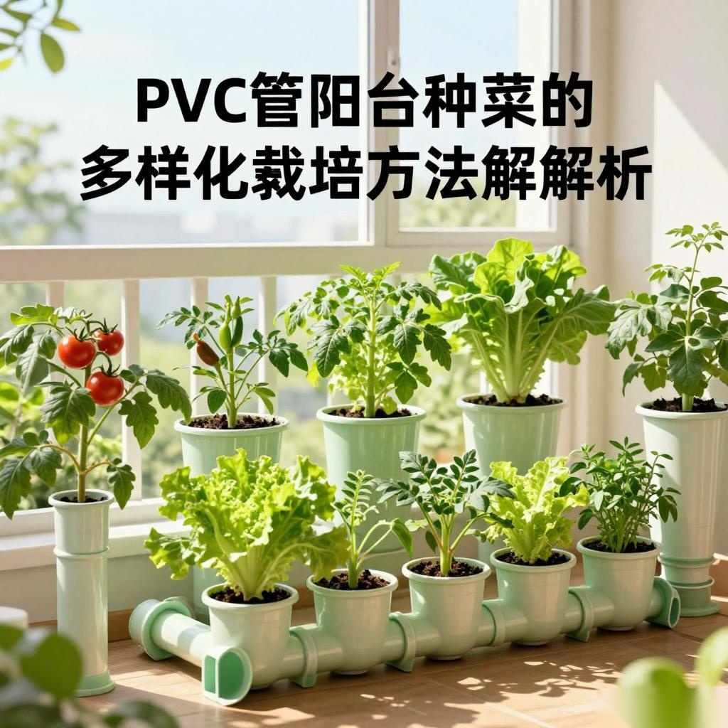 阳台种菜巧用PVC管，多样化栽培方法全解析-美典花卉云巢
