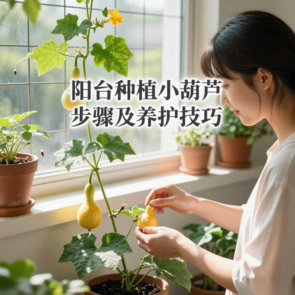 阳台种植小葫芦步骤及养护技巧-美典花卉云巢