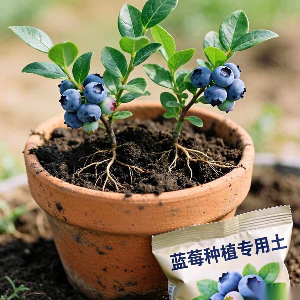 蓝莓种植技巧:土壤选择与养护要点-美典花卉云巢
