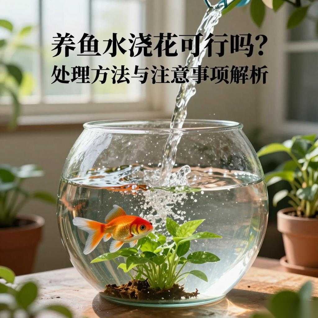 养鱼水浇花可行吗？处理方法与注意事项解析-美典花卉云巢