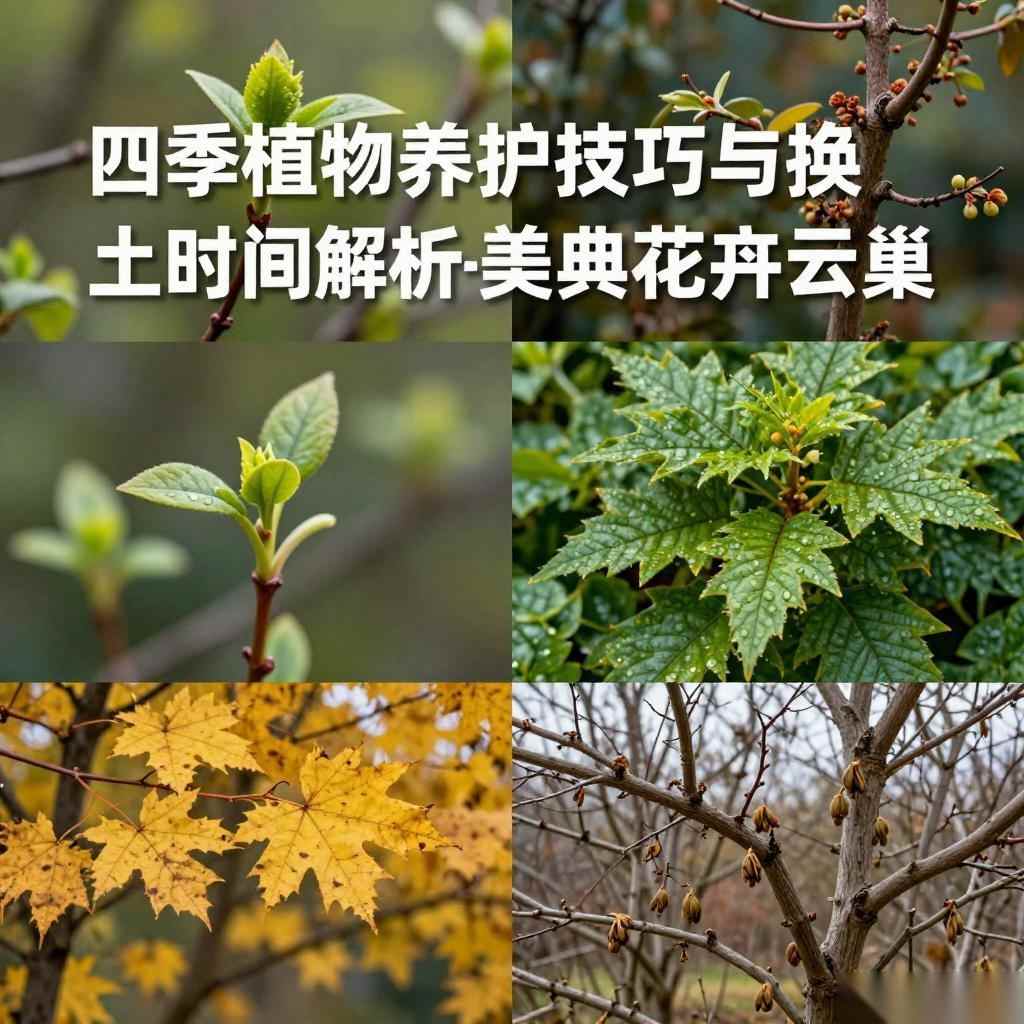 四季植物养护技巧与换土时间解析-美典花卉云巢