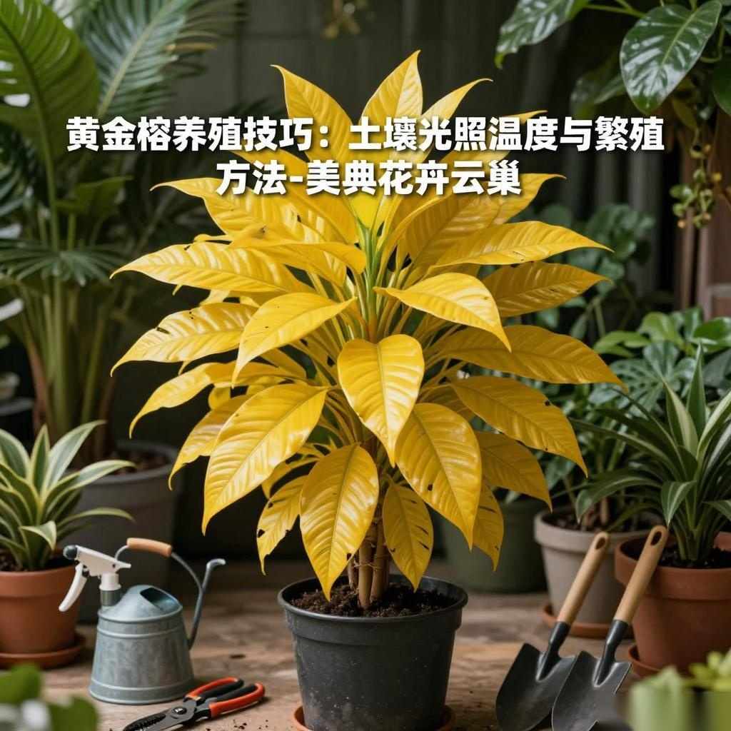 黄金榕养殖技巧：土壤光照温度与繁殖方法-美典花卉云巢