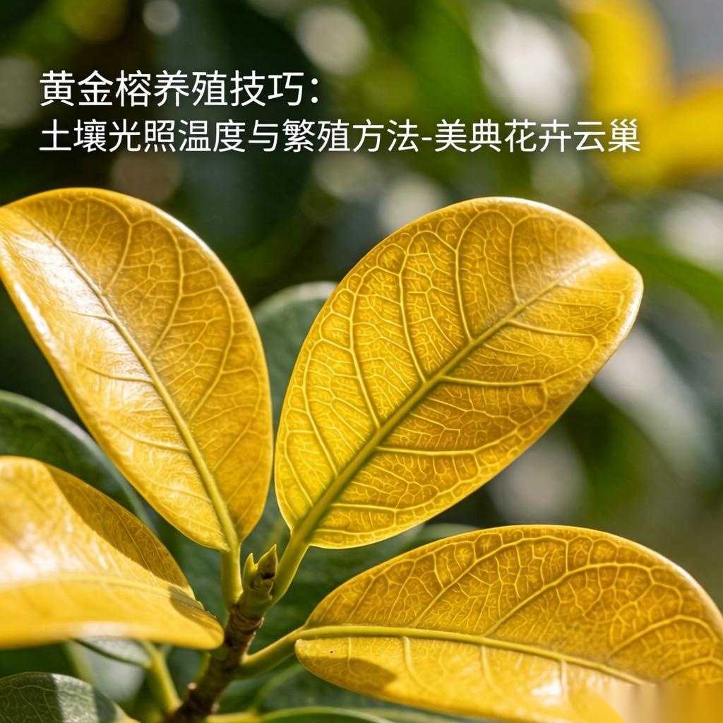 黄金榕养殖技巧:土壤光照温度与繁殖方法-美典花卉云巢