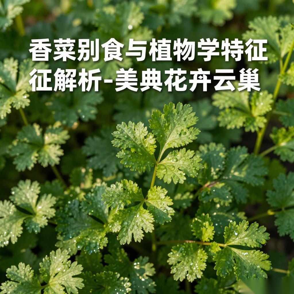 香菜别名与植物学特征解析-美典花卉云巢