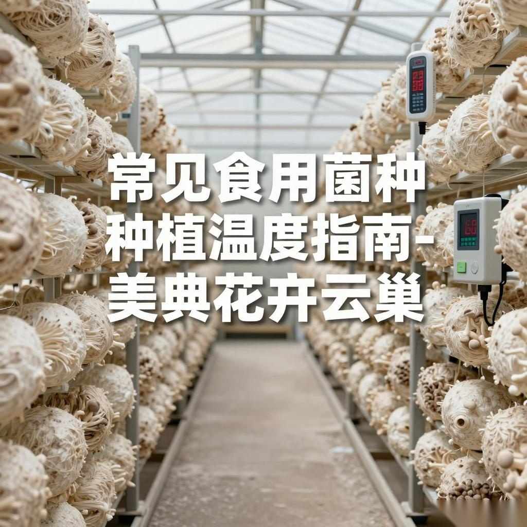 常见食用菌种植温度指南-美典花卉云巢