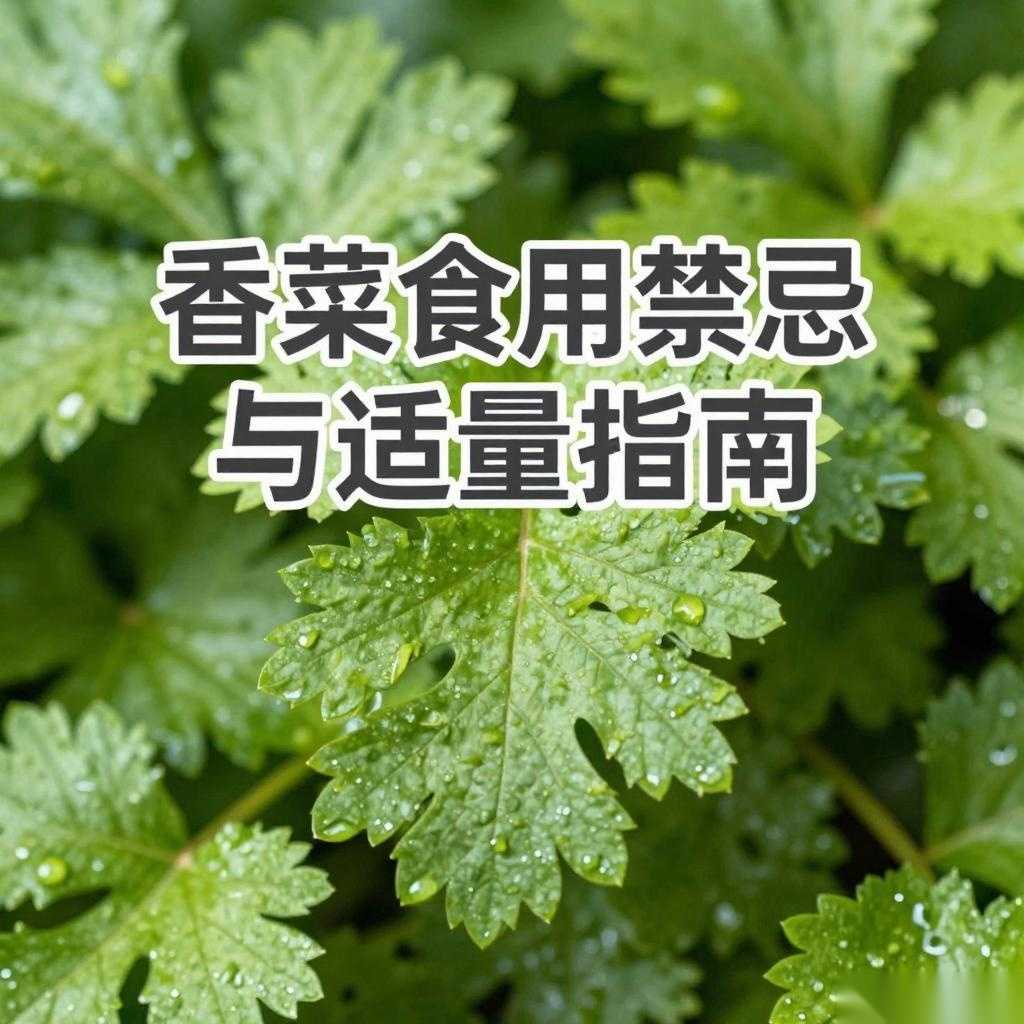 香菜食用禁忌与适量指南-美典花卉云巢