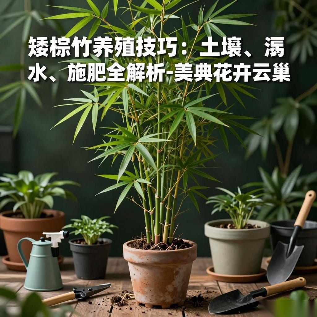 矮棕竹养殖技巧：土壤、浇水、施肥全解析-美典花卉云巢