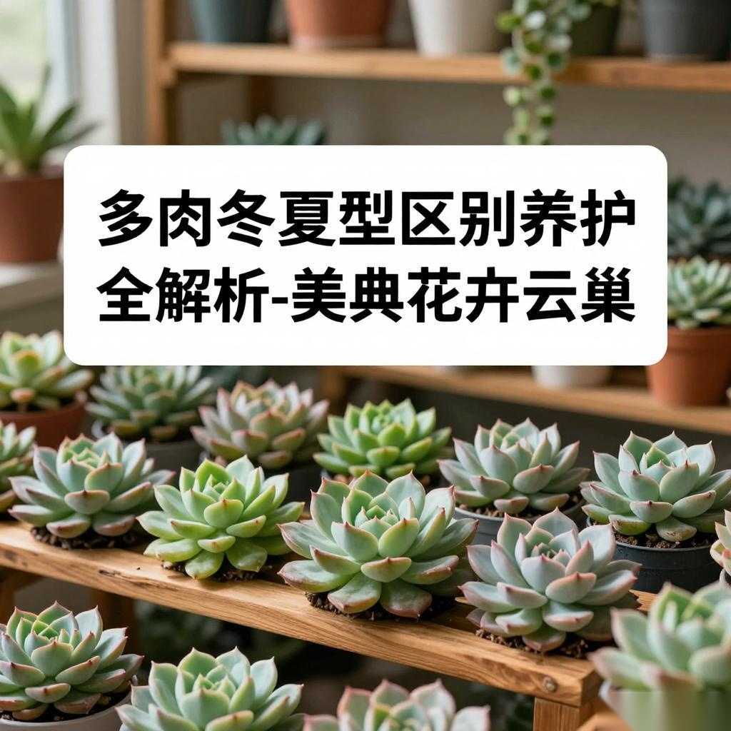 多肉冬夏型区别养护全解析-美典花卉云巢