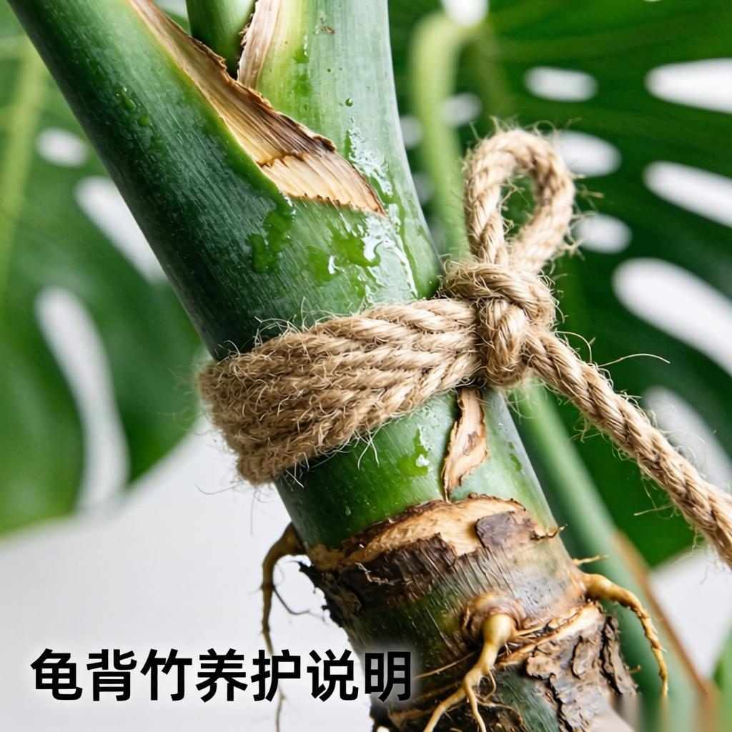 龟背竹绑扎整形技巧,提升美观度-美典花卉云巢