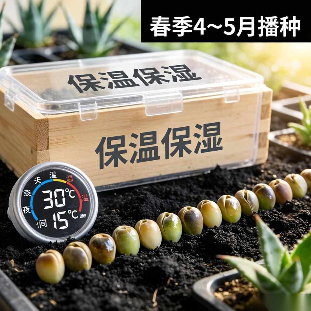龙舌兰繁殖技巧:播种分株扦插方法-美典花卉云巢