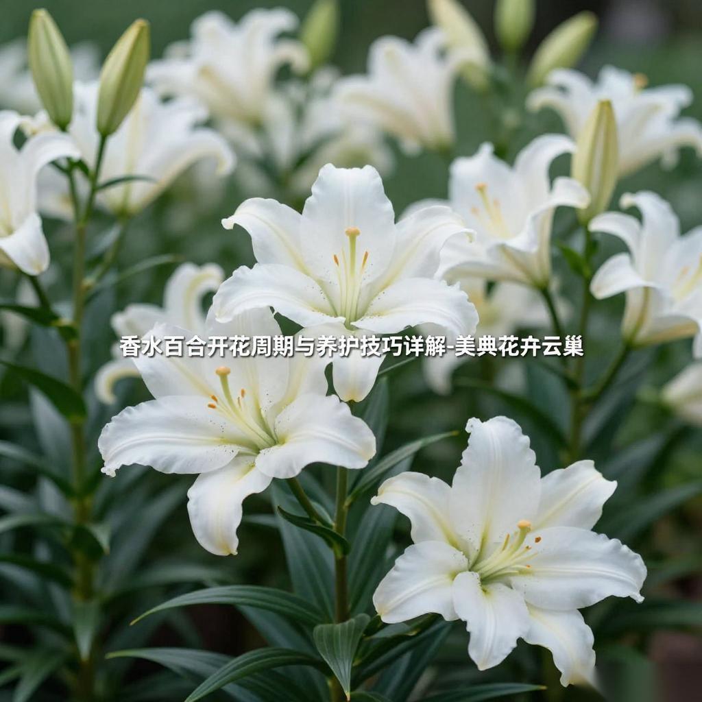 香水百合开花周期与养护技巧详解-美典花卉云巢