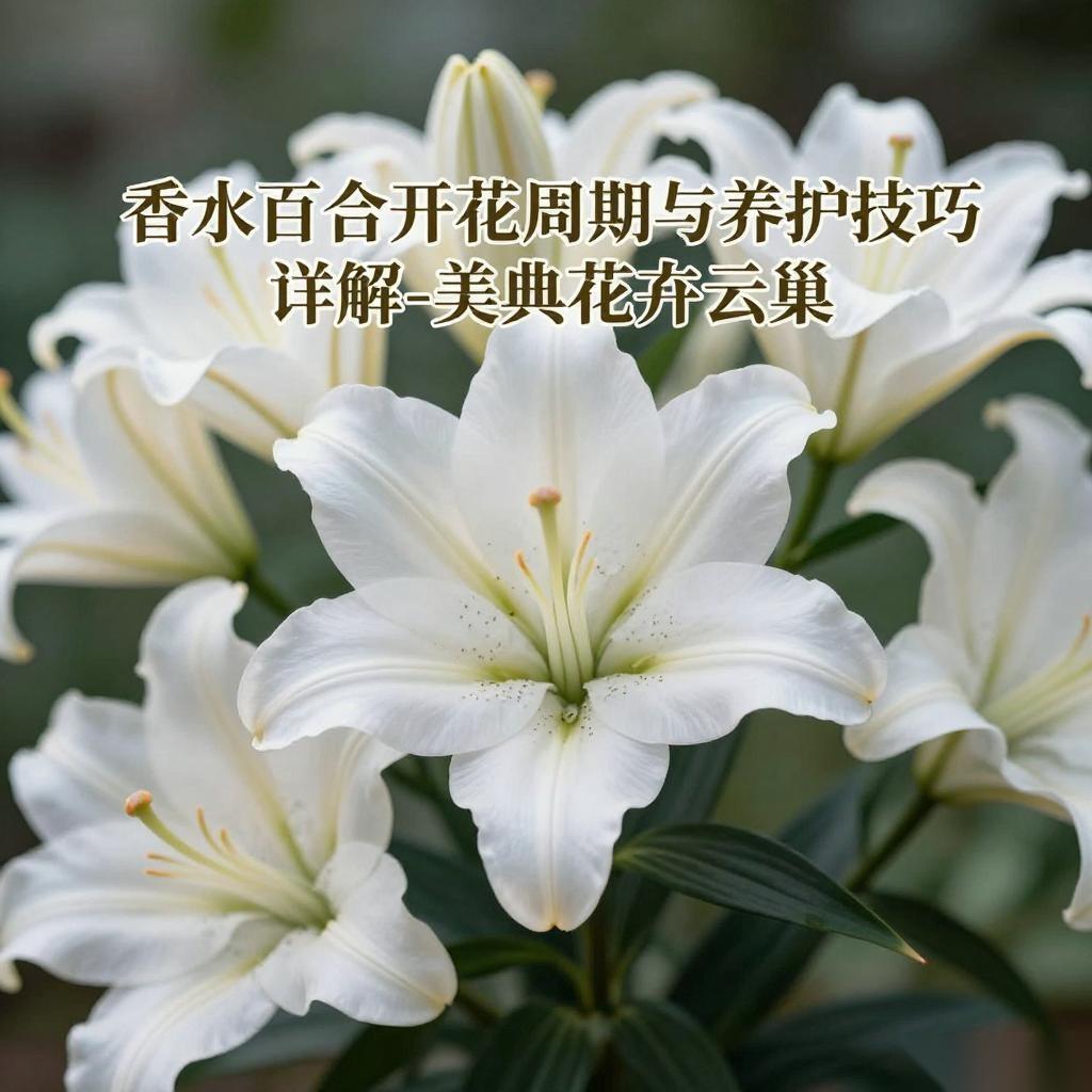 香水百合开花周期与养护技巧详解-美典花卉云巢