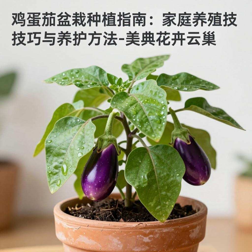 鸡蛋茄盆栽种植指南：家庭养殖技巧与养护方法-美典花卉云巢