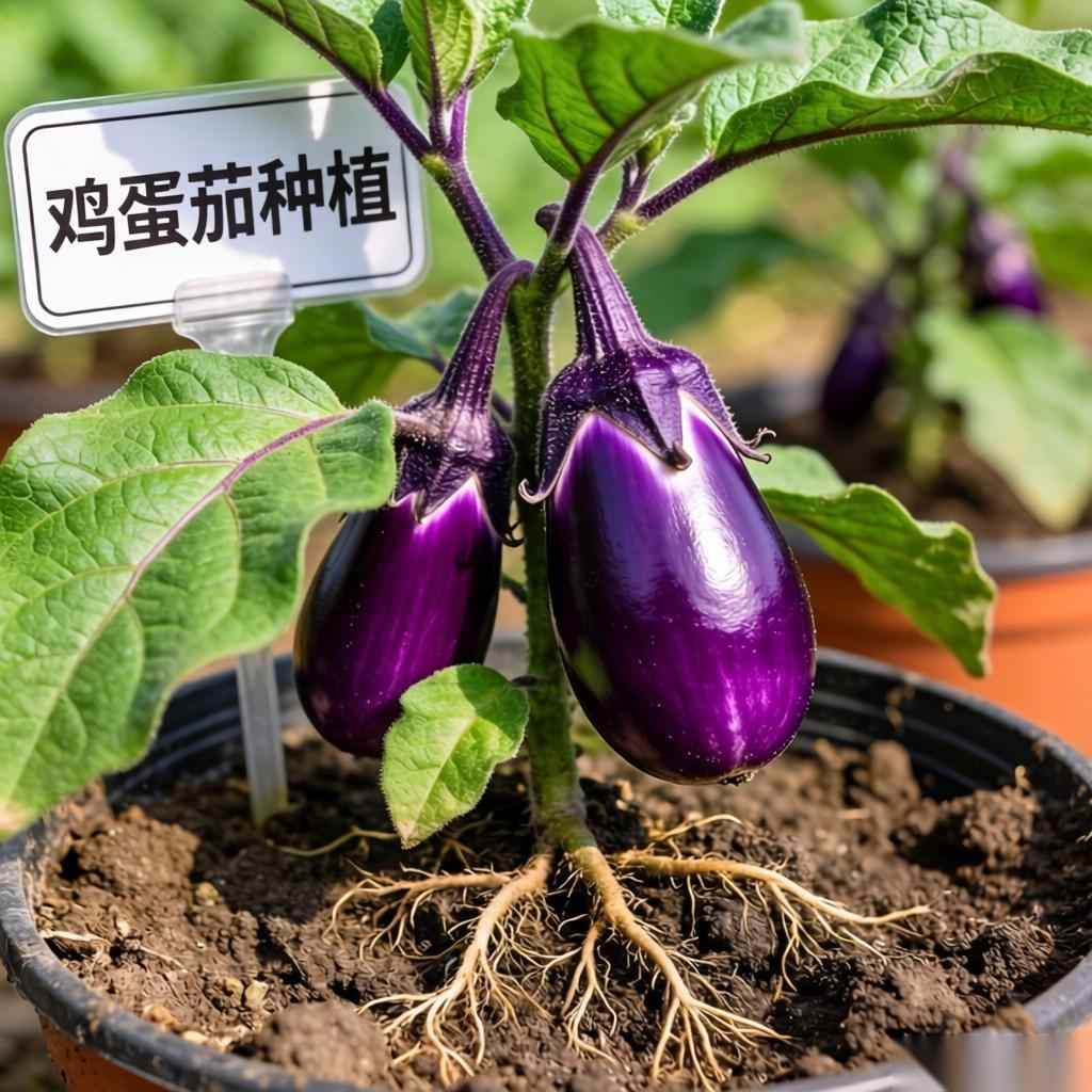 鸡蛋茄盆栽种植指南:家庭养殖技巧与养护方法-美典花卉云巢