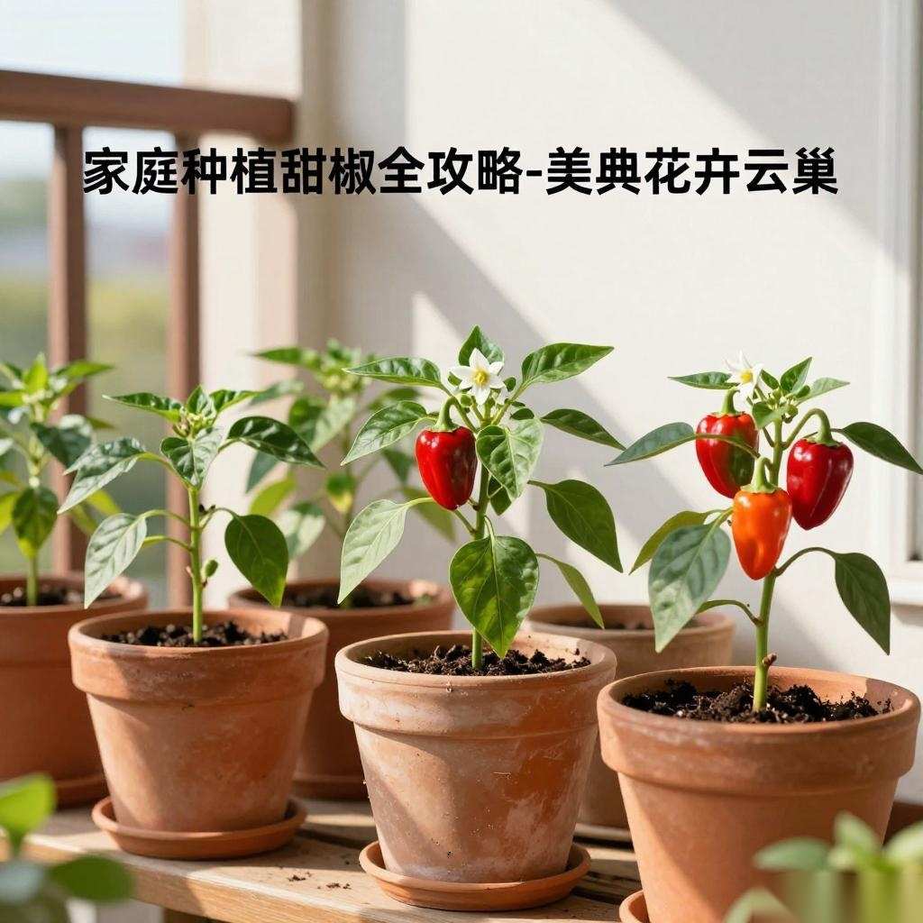家庭种植甜椒全攻略-美典花卉云巢
