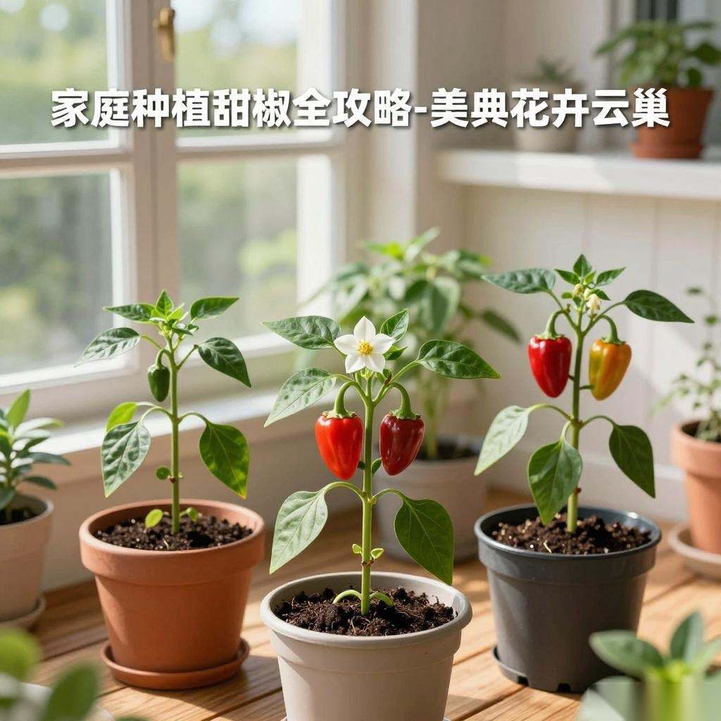 家庭种植甜椒全攻略-美典花卉云巢