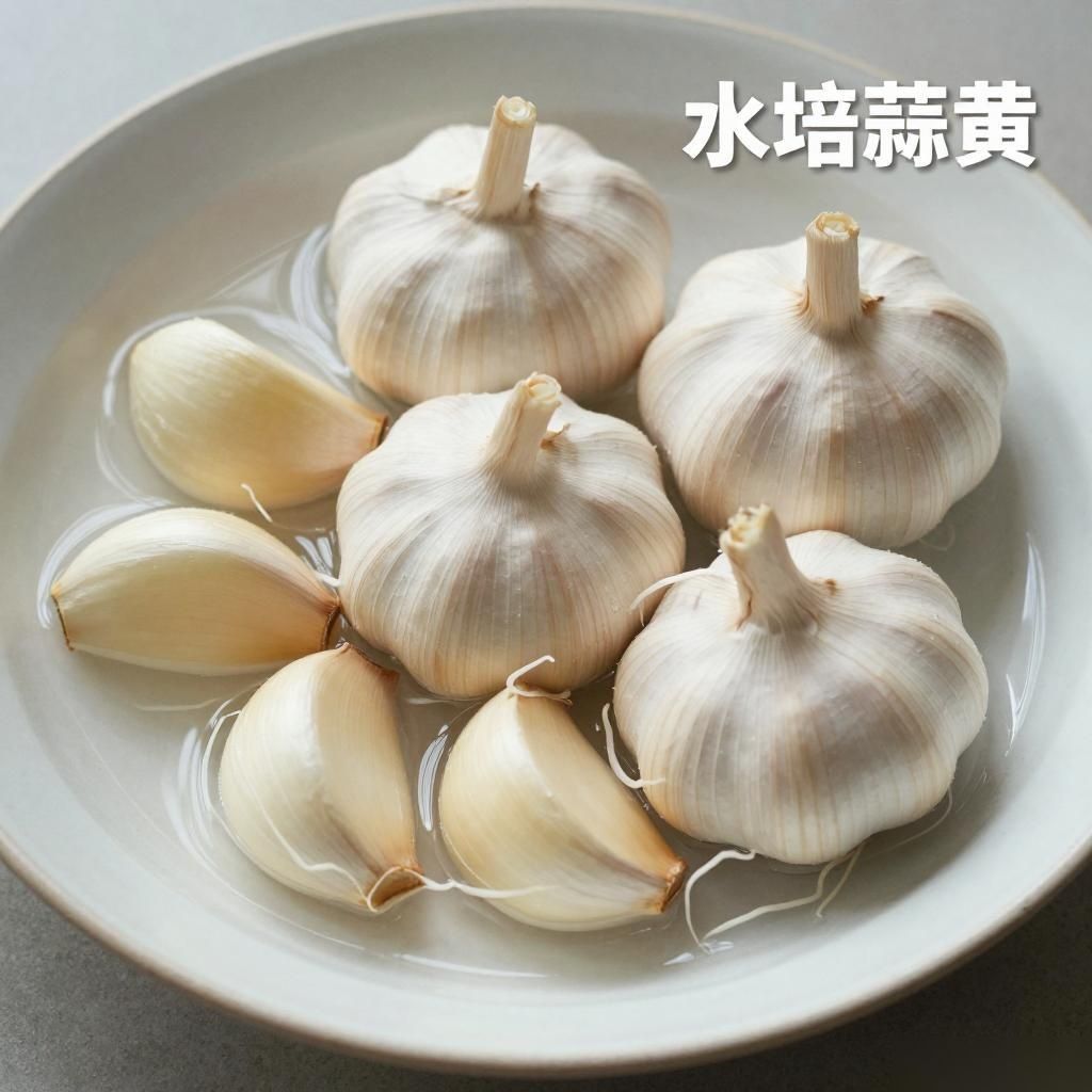 蒜黄种植方法:水培土培技巧及无光栽培要点-美典花卉云巢