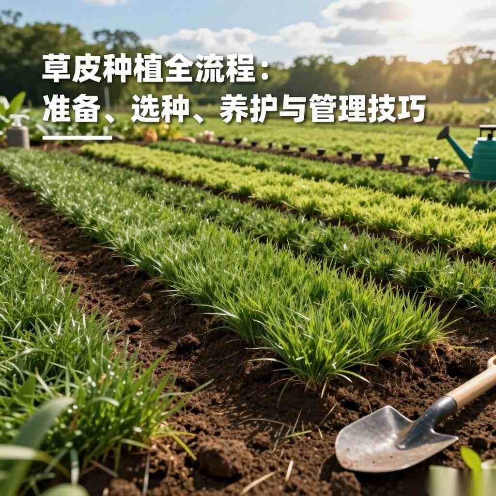 草皮种植全流程:准备、选种、养护与管理技巧-美典花卉云巢