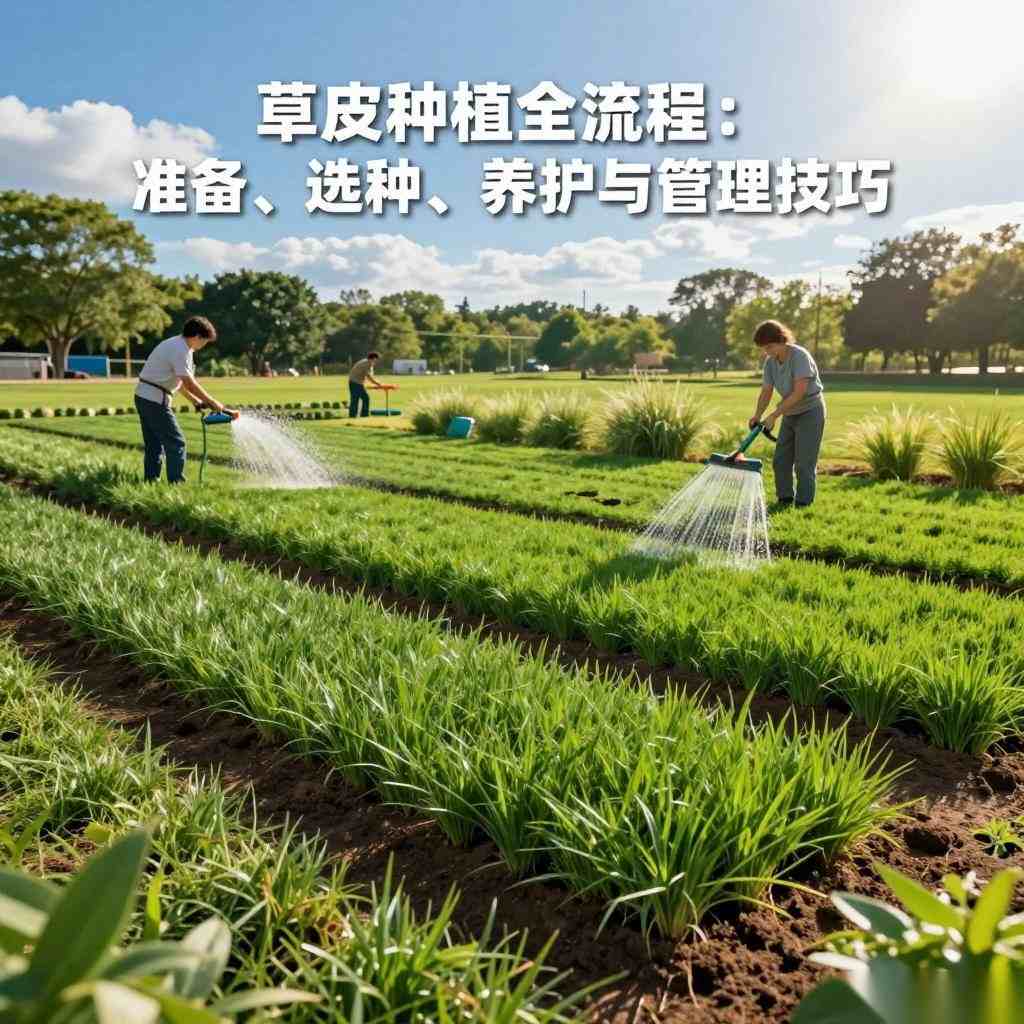 草皮种植全流程:准备、选种、养护与管理技巧-美典花卉云巢