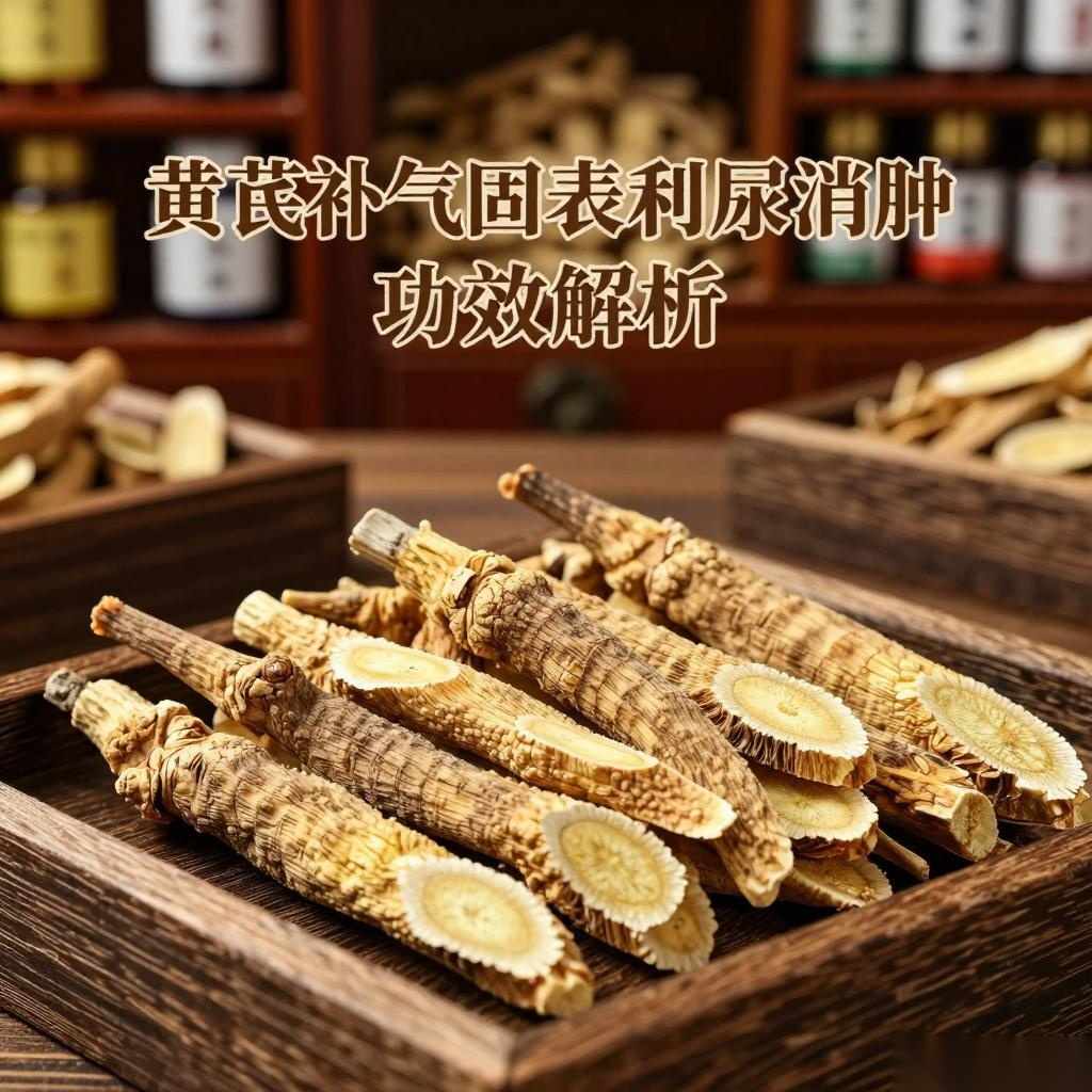 黄芪补气固表利尿消肿功效解析-美典花卉云巢