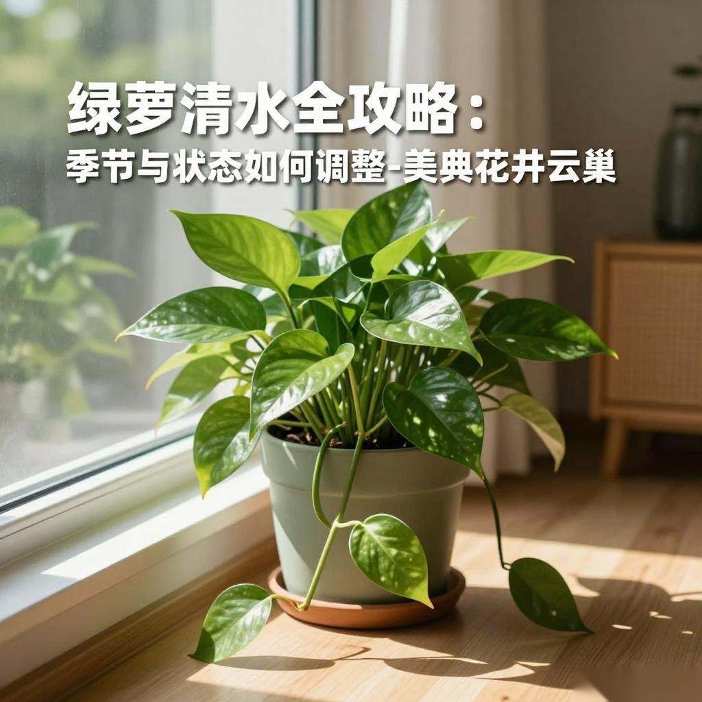 绿萝浇水全攻略：季节与状态如何调整-美典花卉云巢