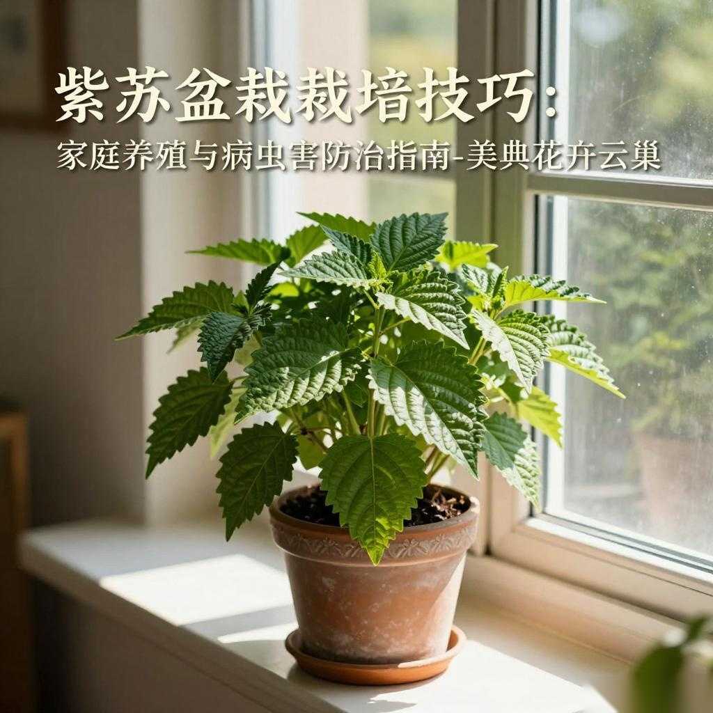 紫苏盆栽栽培技巧：家庭养殖与病虫害防治指南-美典花卉云巢