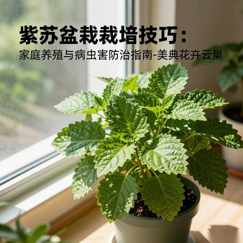 紫苏盆栽栽培技巧：家庭养殖与病虫害防治指南-美典花卉云巢