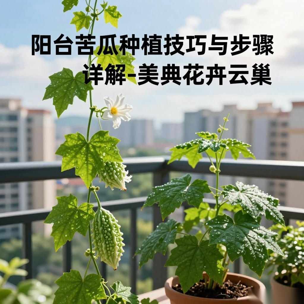 阳台苦瓜种植技巧与步骤详解-美典花卉云巢
