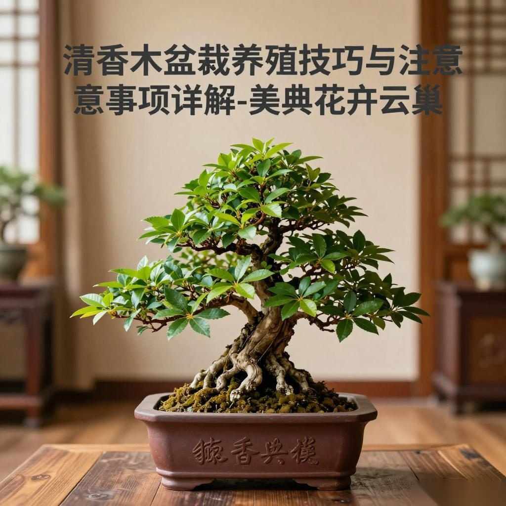 清香木盆栽养殖技巧与注意事项详解-美典花卉云巢