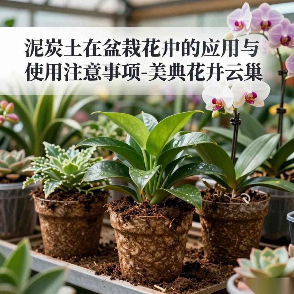 泥炭土在盆栽花卉中的应用与使用注意事项-美典花卉云巢