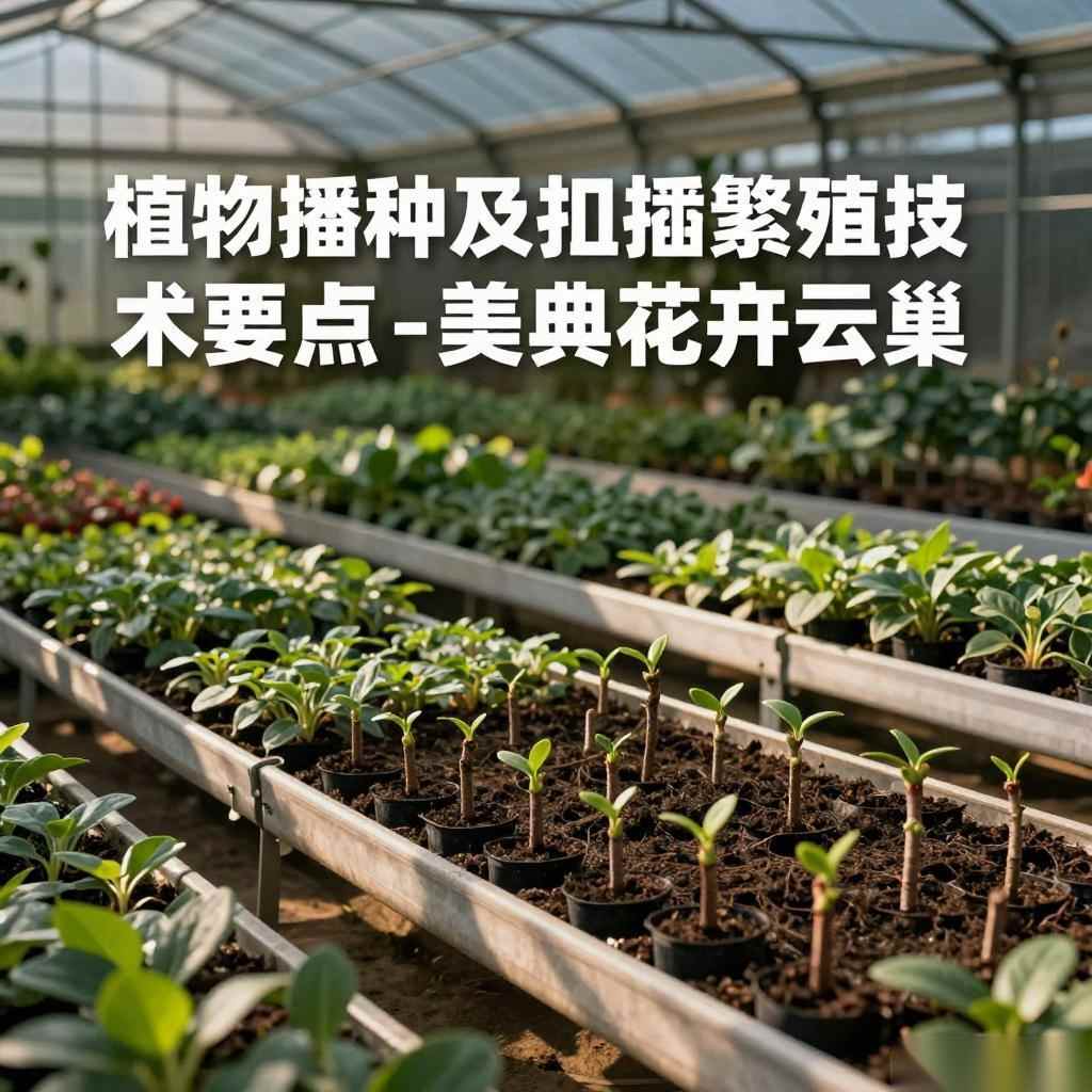 植物播种及扦插繁殖技术要点-美典花卉云巢