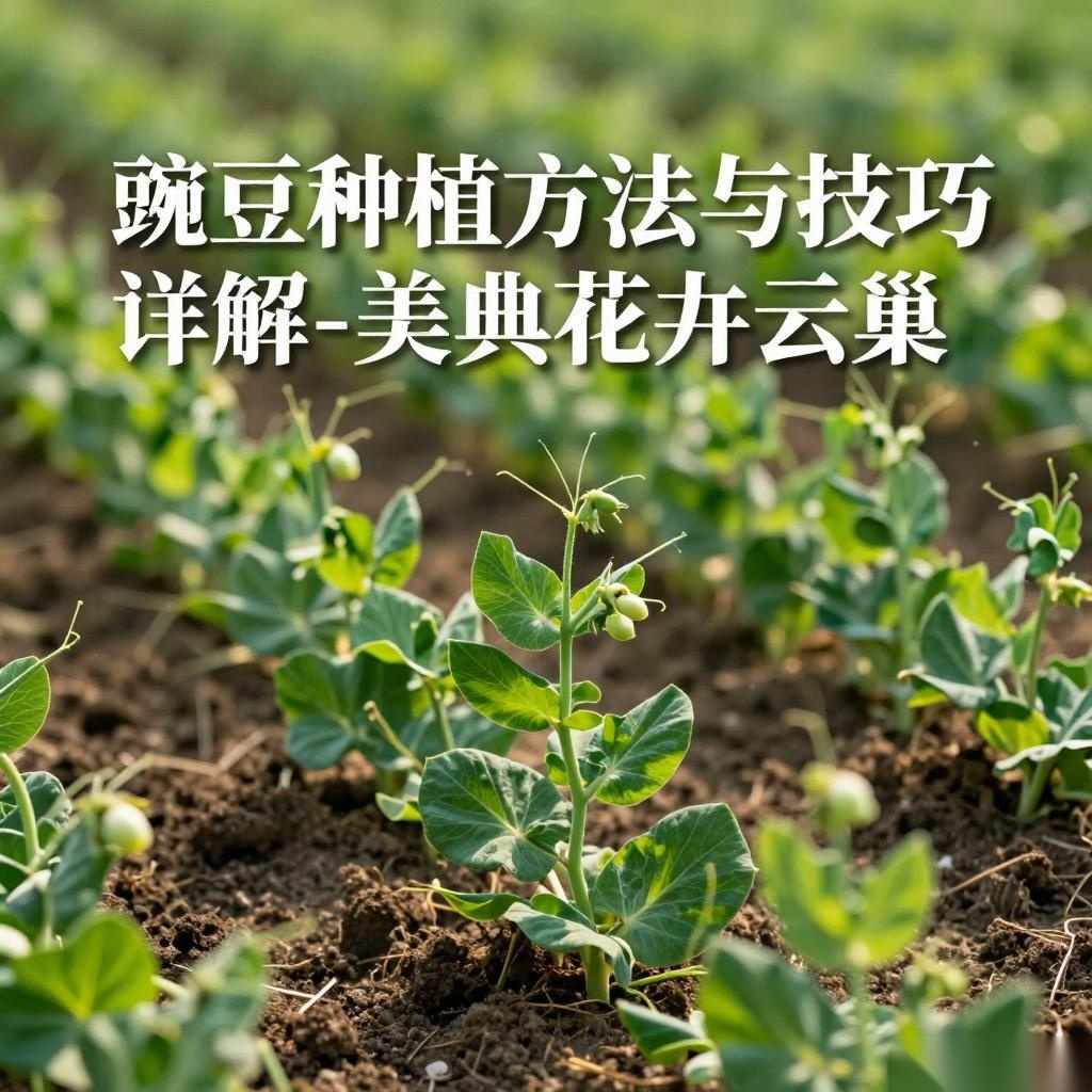 豌豆种植方法与技巧详解-美典花卉云巢